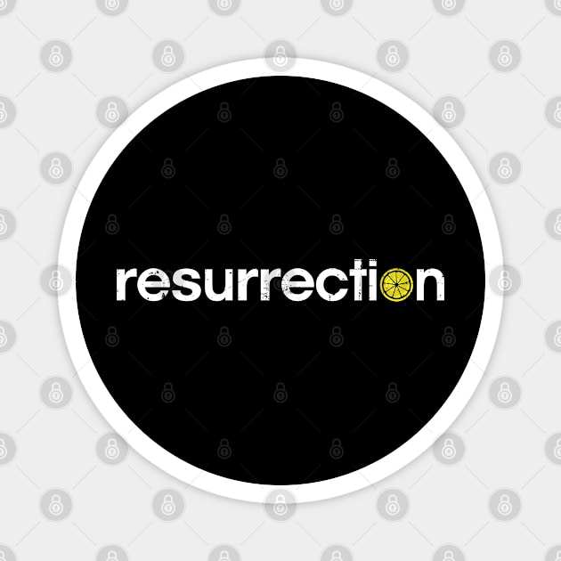 The Stone Roses Resurrection Indie Manchester Line Integrated Lemon Magnet by Butter Creative
